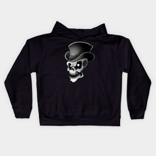 Skull tophat mrSkully Kids Hoodie